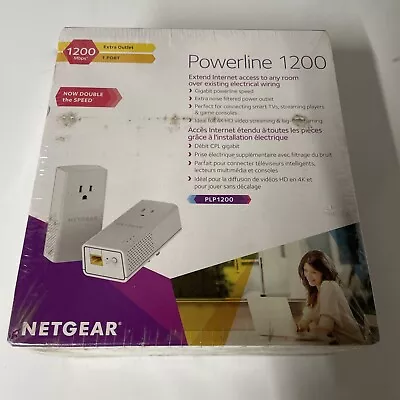 Netgear PLP1200-100PAS PowerLine Network Adapter • $49.99
