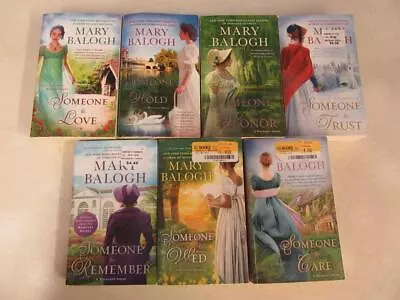 BIG Lot (7) MARY BALOGH Histor. Romance Books WESTCOTT SERIES #1-7 NEAR COMPLETE • $42.95