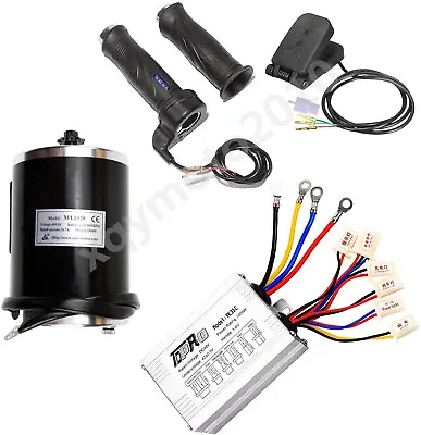 1000W 48V Brush Electric MY1020 Motor Controller Kit Bicycle Scooter ATV E-Bike • $18.22