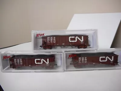 Atlas N Scale 90 Ton Hopper Canadian National 3 Numbers • $36