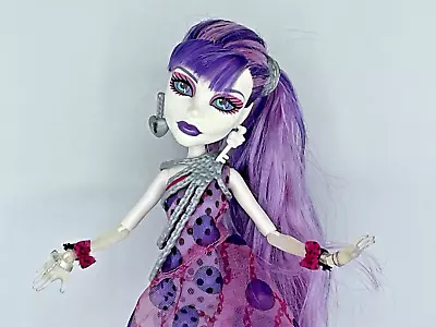 Monster High Doll Spectra Dot Dead Gorgeous Shoes Dress Earrings Bracelet Purse • $39