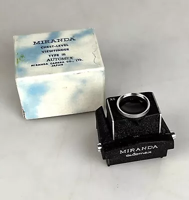 Miranda  Automex Camera Chest-Level Type III Viewfinder /Mint • $25