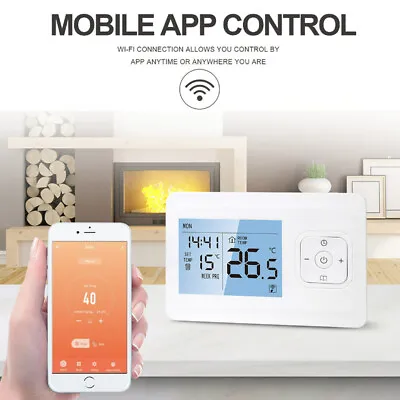 £46.99 • Buy Tuya Smart Wifi RF Room Thermostat Wireless Smartphone Central Heating Control 