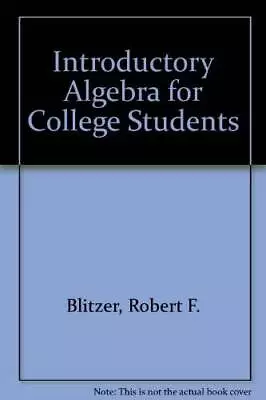 Introductory Algebra For College Students Plus MyMathLab Student Access K - GOOD • $21.93