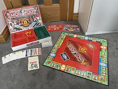 Monopoly Manchester United Football Club  Limited Edition Board Game 2005 Hasbro • £14.95