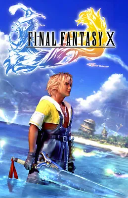 Final Fantasy X Tidus Poster Cover Art High Quality Print 11x17 • $9.99