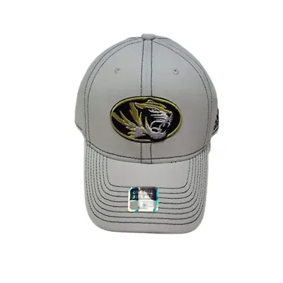 Adidas Missouri Tigers Flex Fit Cap New With Stains Stuctured Hat • $12