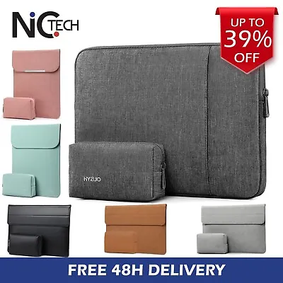 £14.97 • Buy Laptop Sleeve Bag +pouch 13  14  15  For Apple MacBook Air Pro Microsoft HP DELL
