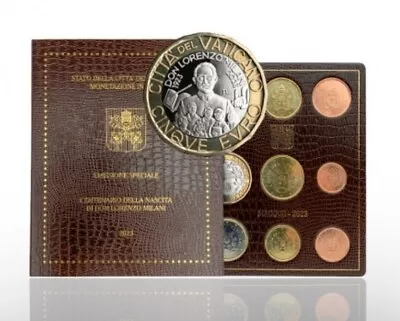 Boxset Bu Euros Vatican 2023 - 9 Coins • $84.99