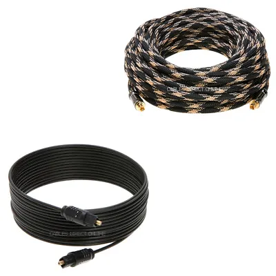 1.5ft Toslink Cable Fiber Optical Digital Audio SPDIF Sound Bar Cord • $3.25