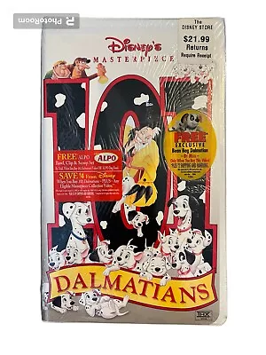 *Brand New* Vintage Disney’s Masterpiece 101 Dalmatians VHS • $1