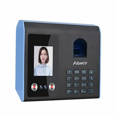 £134.99 • Buy AIBECY Professional Facial Recognition Clocking In Machine Face Fingerprint UK