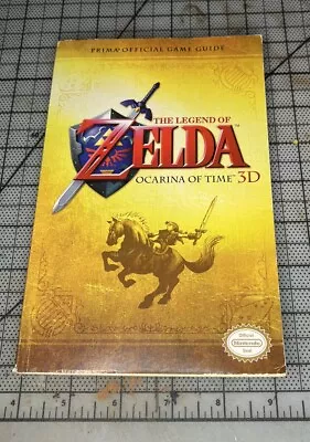 The Legend Of Zelda:Ocarina Of Time 3D~Prima Official GameGuide~No Poster Inside • $35