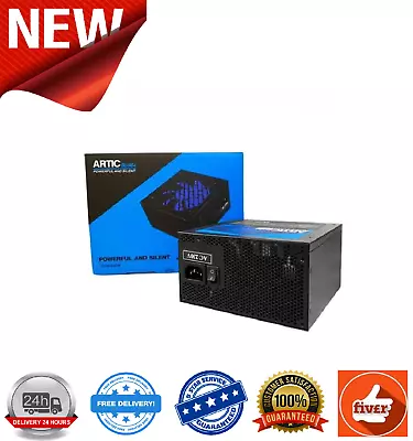 £39 • Buy Artic Blue 750W Blue Fan 4 X SATA 3 X Molex 4+4-Pin 6+2Pin ATX Power Supply
