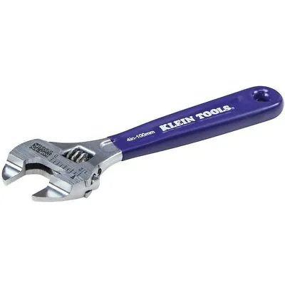 $30.99 • Buy Klein Tool 4  Slim-Jaw Adjustable Wrench