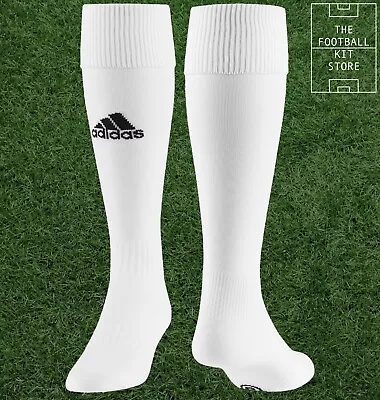 Adidas Milano Football Socks - Training / Team Wear Socks  - Mens / Boys Sizes • £5