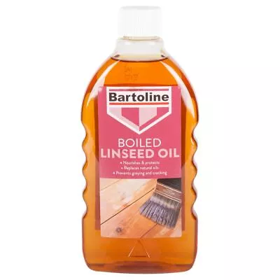 Bartoline Boiled Linseed Oil 500ml • £8.45