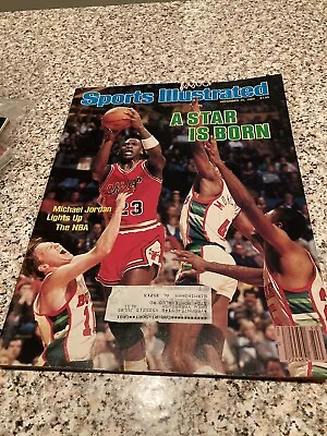 VTG Michael Jordan Sports Illustrated Rookie Issue 1984 A Star Is Born Rare • $129.99