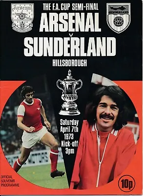 FA CUP SEMI FINAL 1973 Arsenal V Sunderland • £8.99