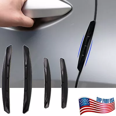 Car Door Edge Guard Scratch Anti-collision Protector Corner Bumper Strip Cover • $8.69