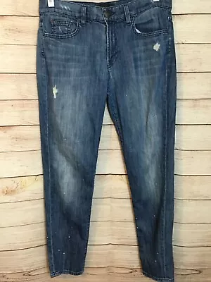 Vince Light Wash Distressed Boyfriend Slouch Jeans 29 • $25