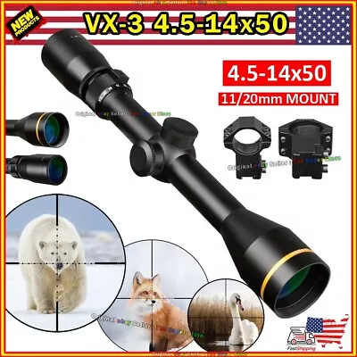 Vx3 Mil Dot Rifle Scope Hunting Scope Tactical Optic Sight Glass Reticle Rifle • $99.45