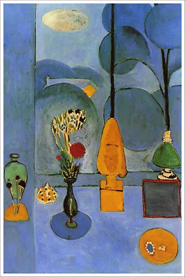 Artist Henri Matisse Poster Print Of Painting The Blue Window • $14.99