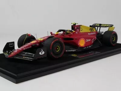 Looksmart Ferrari F1-75 #55 Carlos Sainz Italian Gp Monza 2022 1/18 LS18F1046 • $303.70