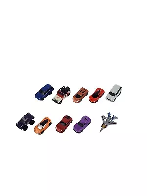 Lot Of 10 Micro Machines Cars Mini Galoob. Jeep | Mini | Jet & More! • $19.88