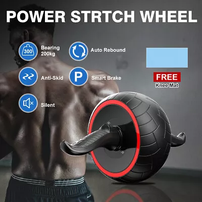 Ab Roller Fitness Wheel For Workout Abdominal Exercises Gym Equipment Training • $12.45