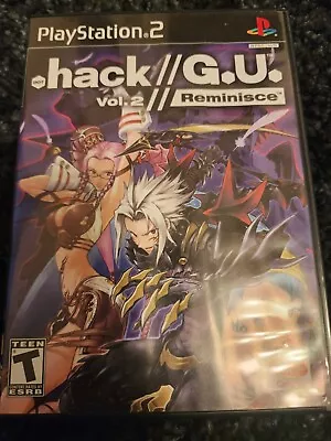 .hack G.U.: Vol. 2 -- Reminisce (Sony PlayStation 2 2007) CIB Tested • $0.99