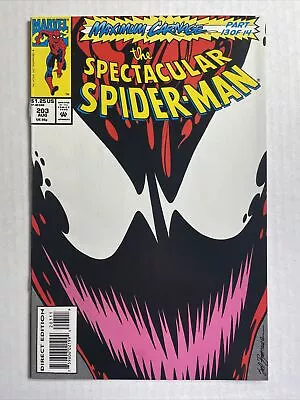 Spectacular Spider-Man #203 NM- 1993 Marvel Comics Maximum Carnage • $3