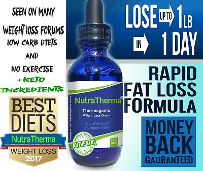 23Keto Weight Loss Fat Burner Drops Metabolism Booster Appetite Suppressant 2oz • $29.99