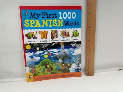 My First 1000 Spanish Words Spanish PB ExLib Homeschool • $9.99