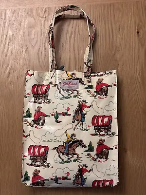 Cath Kidston Cotton Oil Cloth Cowboy Bag Tote Shopper - Unused • £13.99