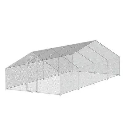 I.Pet Chicken Coop Cage Run Rabbit Hutch Large Walk In Hen House Cover 8mx3mx2m • $582.95