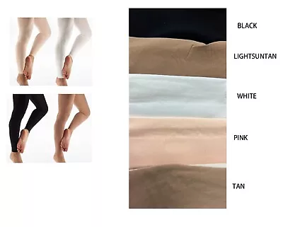 £7.50 • Buy Kids Childrens Girls Ballet & Modern Dance Tights Ultra Soft  60den UK SELLER