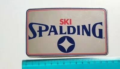 Adhesive Ski Spalding Sticker Autocollant Aufkleber Vintage 80s Original • $11.51