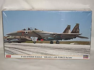 Hasegawa 1/72 F-15I Strike Eagle 'Israeli Air Force Ra'am' - Factory Sealed • $50