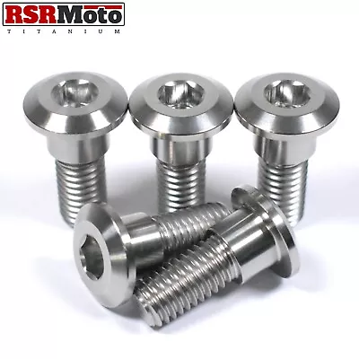 Suzuki GSXR1000 Titanium Rear Brake Disc Rotor Bolts 2005-2008 K5 K6 K7 K8 • $35.60