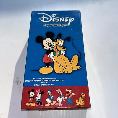 Cricut Cartridge - Disney’s Mickey And Friends Complete W/ Manual & Overlay • $12