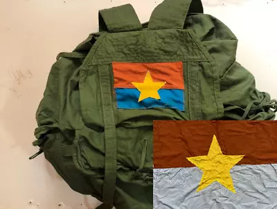 1 VC NORTH VIETNAMESE ARMY Combat Rucksack / Backpack  Military Backpack + Flag • $56