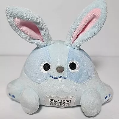 Scanimals Series 1 Hareabyte Blue Bunny Rabbit Wicked Cool Bar Code Plush Easter • $6.95