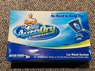 Mr. Clean Auto Dry Car Wash Spray System Kit W/ Soap Starter Filter Spot Free • $25