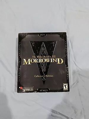 Elder Scrolls III: Morrowind -- Collector's Edition (PC: Windows 2002) • $210