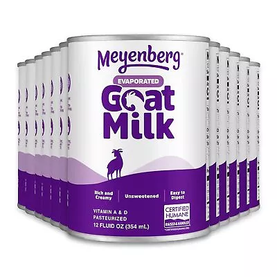 Meyenberg Evaporated Goat Milk Vitamin D 12 Fl Oz 12.00 (Pack Of 12)  • $79.05