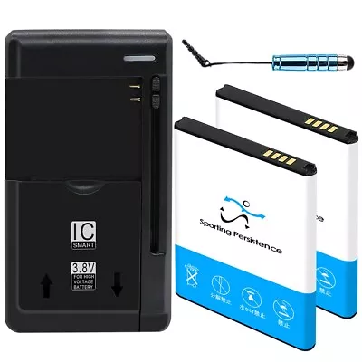 NEW 2x 2980mAh Battery Charger Stylus F Samsung Galaxy Nexus I9250 I9250M I9250T • $49.47