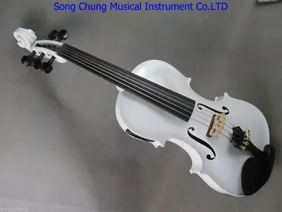  White Colors 5 Strings Electric & Acoustic Viola 15 resonant Sound • $139