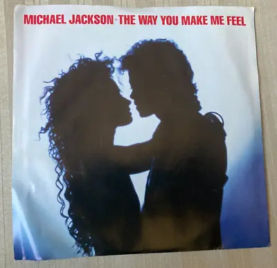 Epic 1987 Michael Jackson The Way You Make Me Feel 7  Vinyl EXCELLENT CONDITION • $7.95