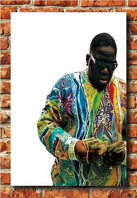 368184 The Notorious B.I.G - Biggie Smalls American Rapper Print Poster AU • $20.85